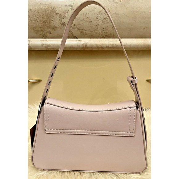 STEVE MADDEN BMARGY STUD MEDIUM SHOULDER HAND BAG PINK TIK TOK VIRAL TRENDING - Picture 2 of 8